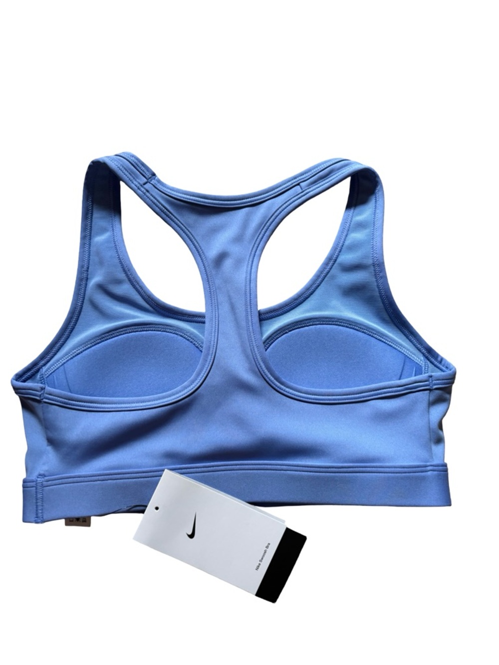 Nike Swoosh Medium Support Padded Sports Bra Royal Pulse Blue Lilac XS NWT - Picture 2 of 4